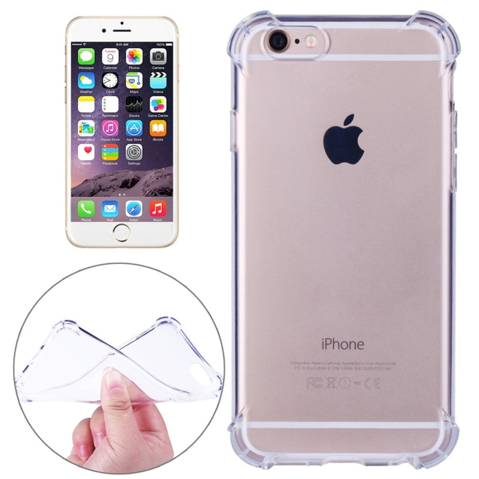 Funda protectora de TPU con cojín resistente a los golpes para iPhone 6 y 6s