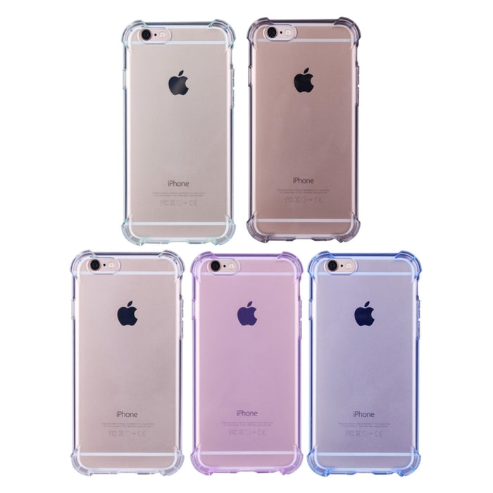 Funda protectora de TPU con cojín resistente a los golpes para iPhone 6 y 6s