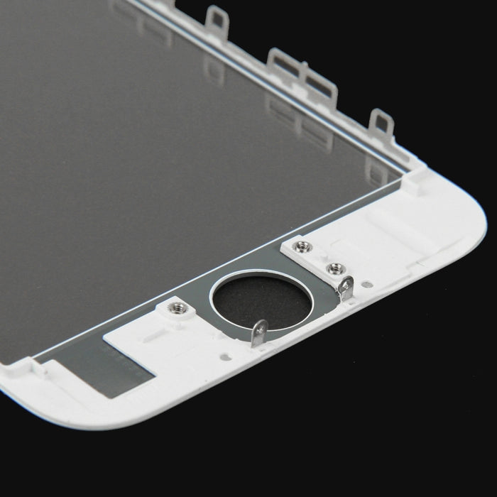 Lente de cristal exterior de pantalla frontal con marco de bisel de pantalla LCD frontal para iPhone 6s, For iPhone 6s (Frame)
