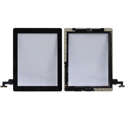 Panel táctil (botón controlador + botón de inicio Cable flexible de membrana PCB + adhesivo de instalación del panel táctil) para iPad 2 / A1395 / A1396 / A1397, For iPad 2+Adhesive, For iPad 2 + Adhesive