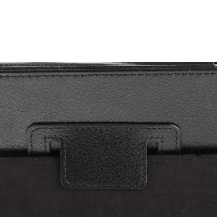 Cuero plegable con textura Litchi de alta calidad con función de reposo/activación y soporte para iPad 2/iPad 3/iPad 4