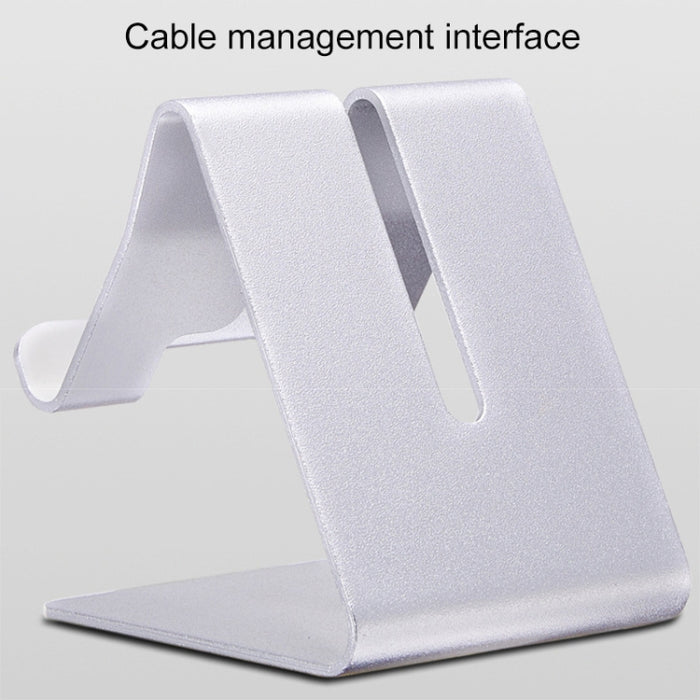 Soporte de escritorio de aluminio para iPad, iPhone, Galaxy, Huawei, Xiaomi, HTC, Sony y otros teléfonos móviles o tabletas