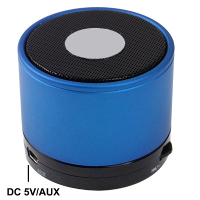 Mini altavoz estéreo Bluetooth 2.1 para iPhone 5 / iPhone 4 y 4S / iPad 4 / Nuevo iPad / iPad mini / mini 2 Retina, batería recargable incorporada, compatible con tarjeta TF