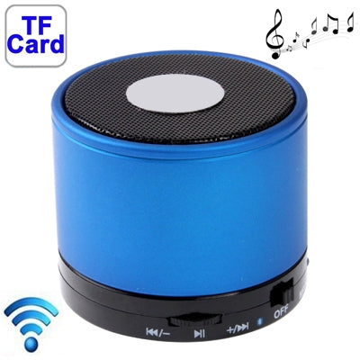 Mini altavoz estéreo Bluetooth 2.1 para iPhone 5 / iPhone 4 y 4S / iPad 4 / Nuevo iPad / iPad mini / mini 2 Retina, batería recargable incorporada, compatible con tarjeta TF