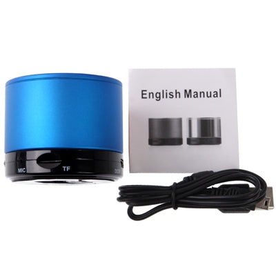 Mini altavoz estéreo Bluetooth 2.1 para iPhone 5 / iPhone 4 y 4S / iPad 4 / Nuevo iPad / iPad mini / mini 2 Retina, batería recargable incorporada, compatible con tarjeta TF