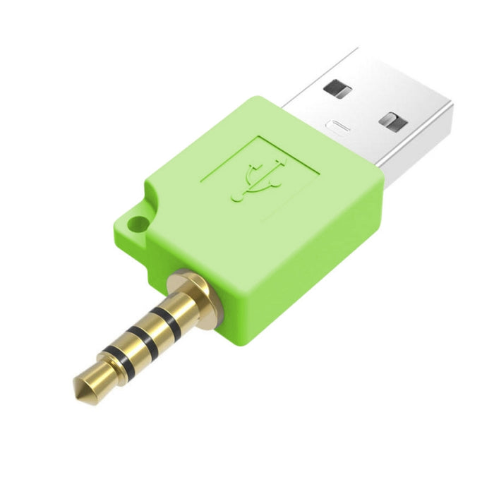 Para iPod shuffle 3.º/2.º adaptador de cargador de base de datos USB, longitud: 4,6 cm