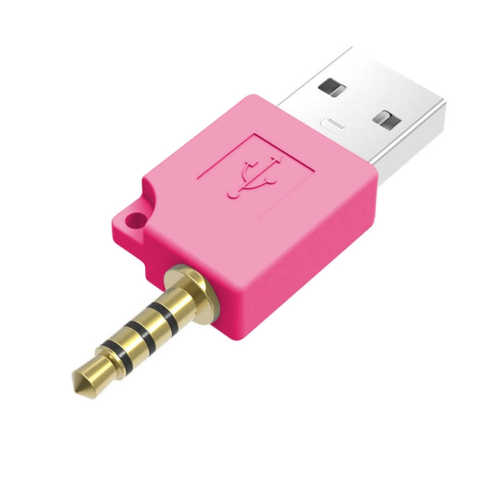 Para iPod shuffle 3.º/2.º adaptador de cargador de base de datos USB, longitud: 4,6 cm