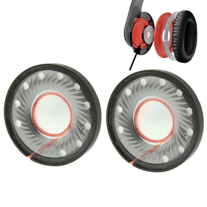 Unidad de altavoz de piezas de reparación de 40 mm para auriculares (10 pares)