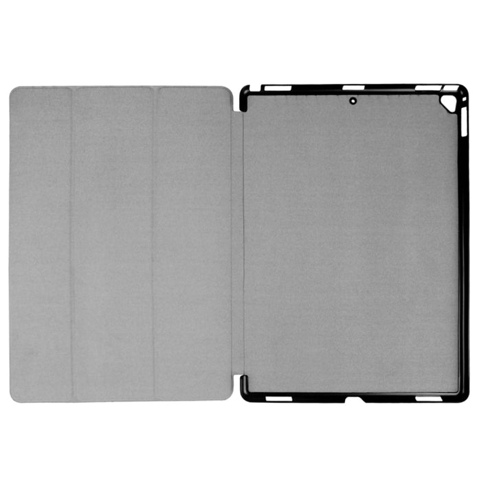 Funda de cuero inteligente con tapa horizontal Custer Texture con soporte plegable 3 y función de suspensión / activación para iPad Pro de 12,9 pulgadas 2017/2015