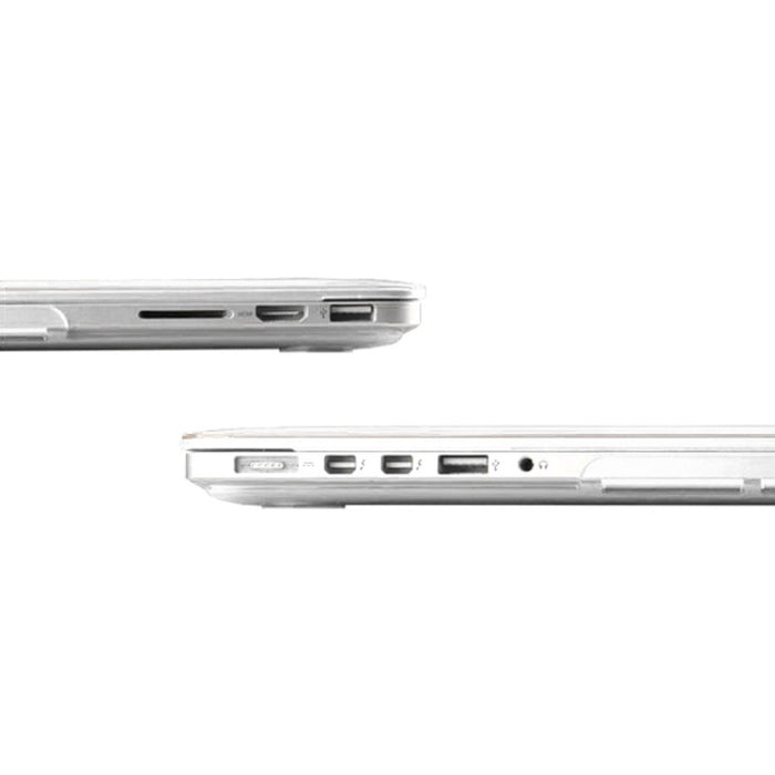 Funda protectora de cristal duro para Macbook Pro Retina de 15,4 pulgadas
