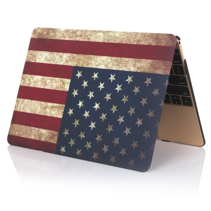 Funda protectora de plástico duro esmerilado para Macbook de 12 pulgadas