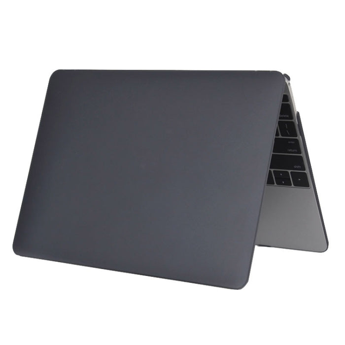 Funda protectora de plástico duro esmerilado translúcido para computadora portátil para Macbook de 12 pulgadas