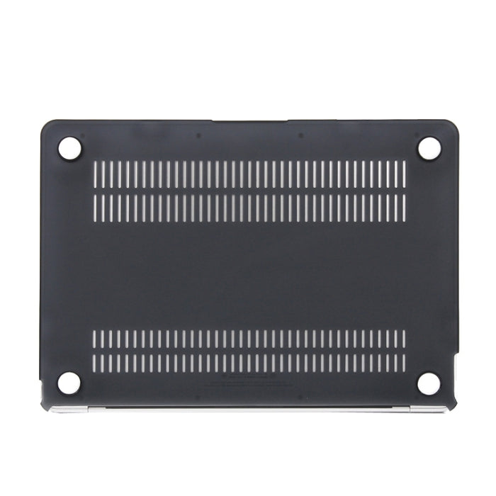 Funda protectora de plástico duro esmerilado translúcido para computadora portátil para Macbook de 12 pulgadas