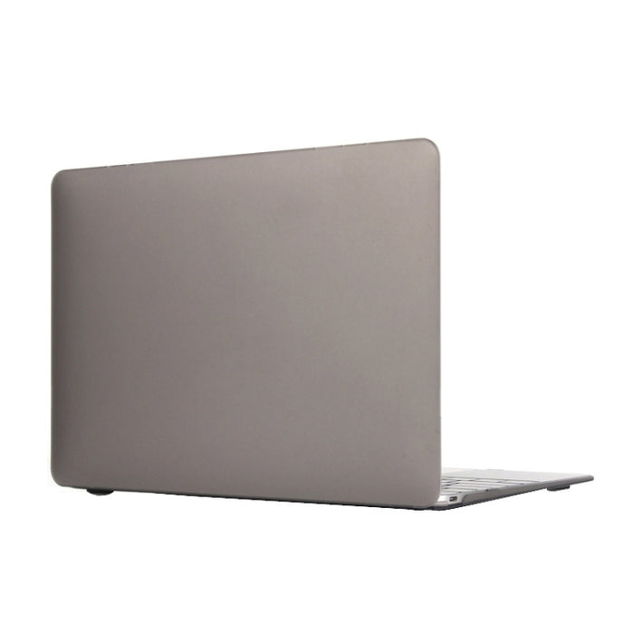 Funda protectora de plástico duro esmerilado translúcido para computadora portátil para Macbook de 12 pulgadas