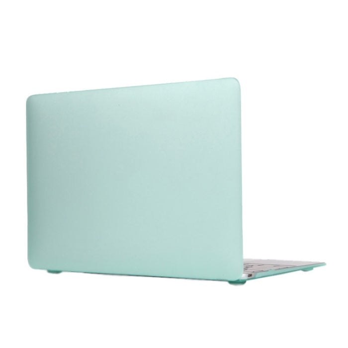 Funda protectora de plástico duro esmerilado translúcido para computadora portátil para Macbook de 12 pulgadas