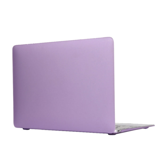 Funda protectora de plástico duro esmerilado translúcido para computadora portátil para Macbook de 12 pulgadas