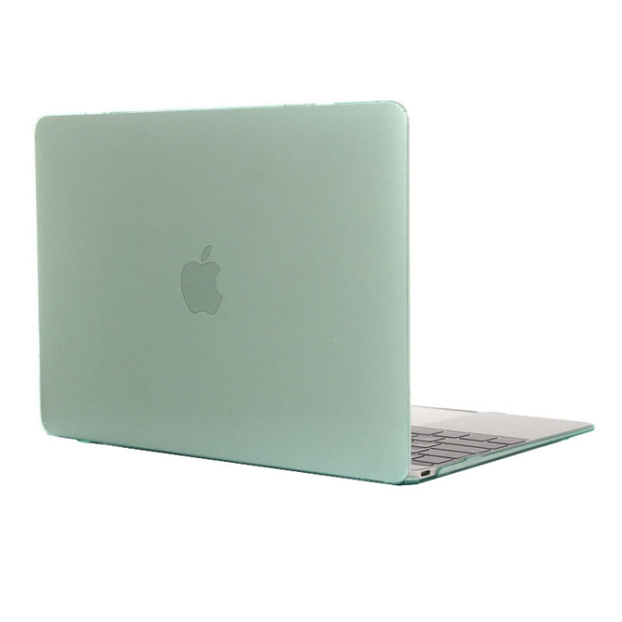 Funda protectora rígida de cristal transparente coloreada para Macbook de 12 pulgadas