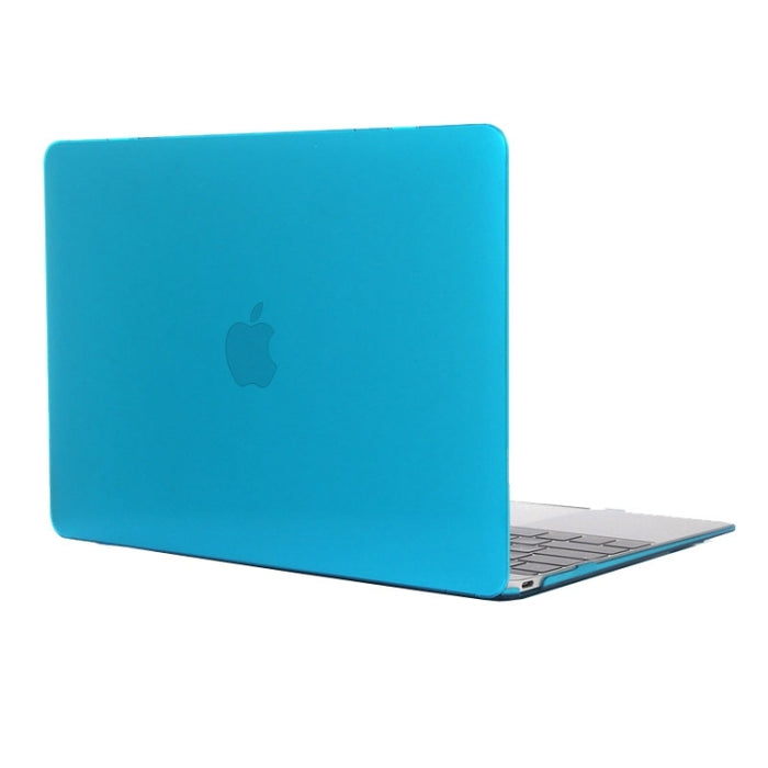 Funda protectora rígida de cristal transparente coloreada para Macbook de 12 pulgadas