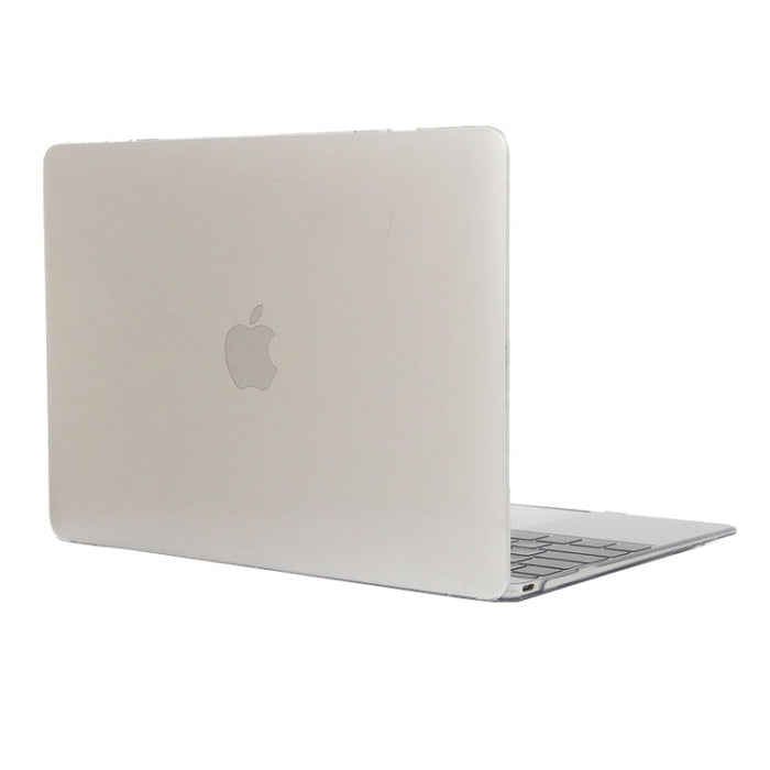 Funda protectora rígida de cristal transparente coloreada para Macbook de 12 pulgadas