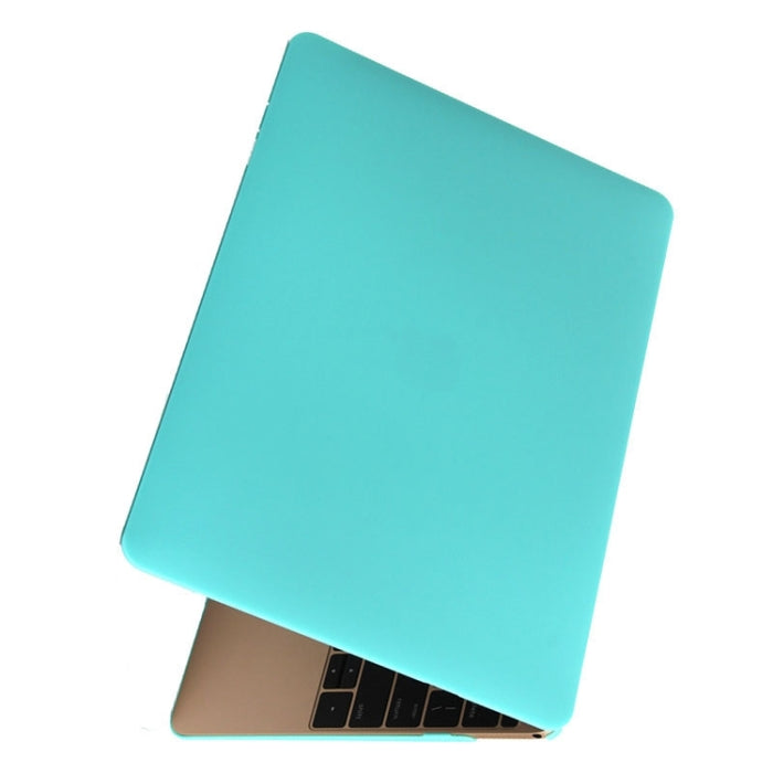 Funda protectora de plástico duro esmerilado coloreado para Macbook de 12 pulgadas