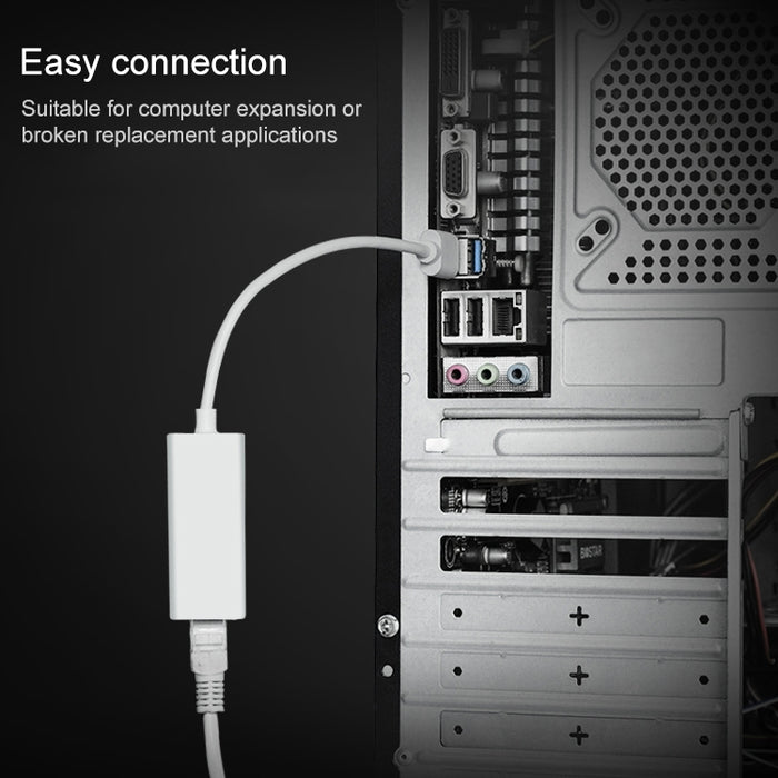 Adaptador Fast Ethernet USB 2.0 de alta velocidad