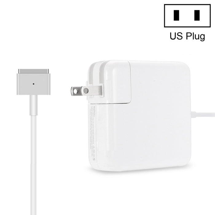 A1424 85W 20V 4.25A Adaptador de corriente MagSafe 2 de 5 pines para MacBook, longitud del cable: 1,6 m, enchufe de EE. UU.