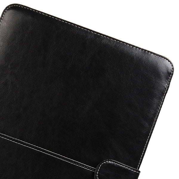 Funda de cuero para portátil con cierre a presión para MacBook Pro Retina de 13,3 pulgadas