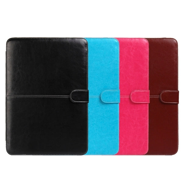 Funda de cuero para portátil con cierre a presión para MacBook Pro Retina de 13,3 pulgadas