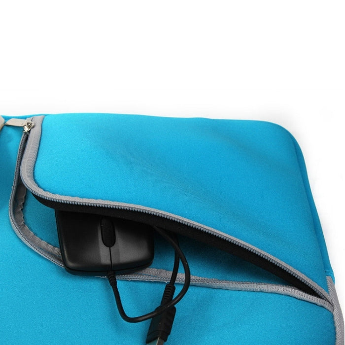 Bolso doble del ordenador portátil del bolso de la cremallera del bolsillo para Macbook Air 11,6 pulgadas
