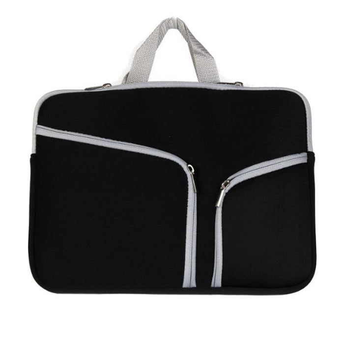 Bolso doble del ordenador portátil del bolso de la cremallera del bolsillo para Macbook Pro 15 pulgadas