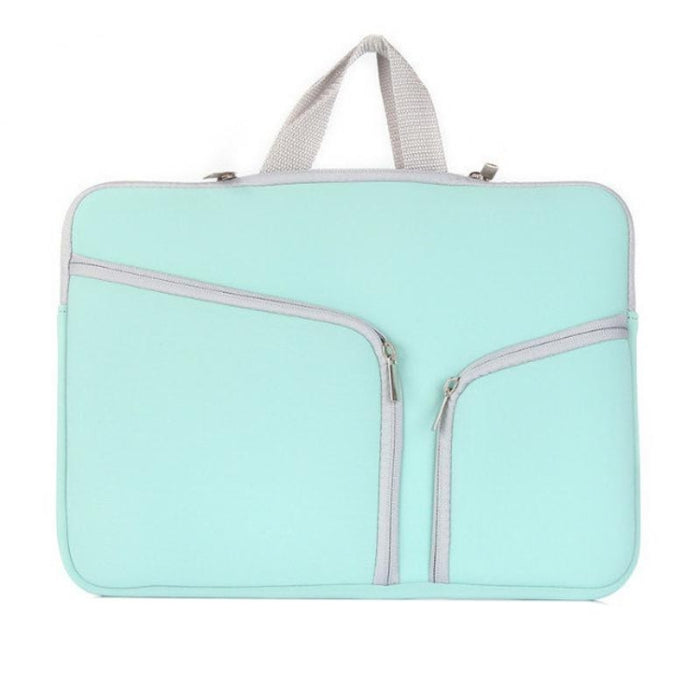 Bolso doble del ordenador portátil del bolso de la cremallera del bolsillo para Macbook Pro 15 pulgadas