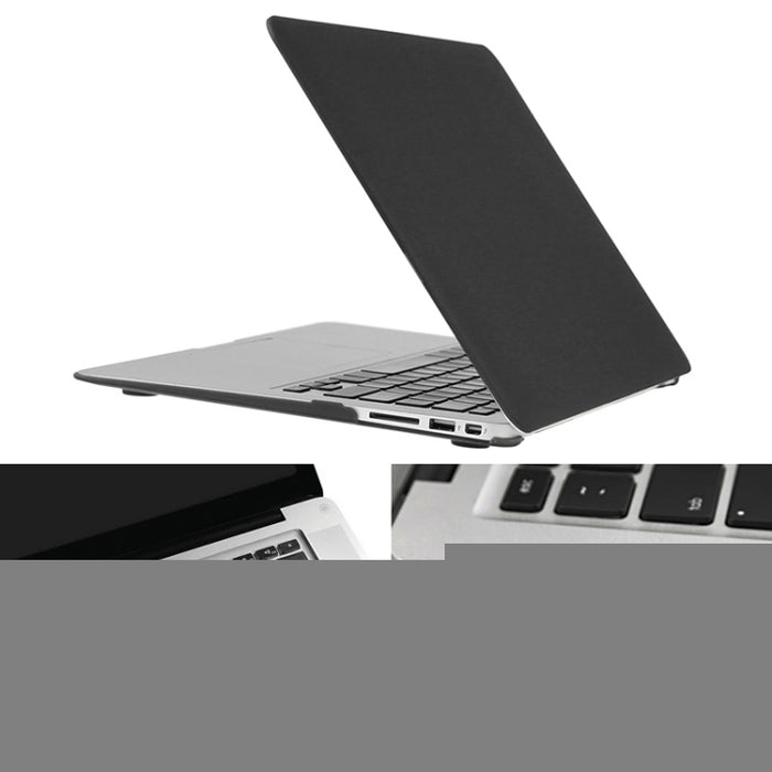 ENKAY para Macbook Air de 13,3 pulgadas (versión de EE. UU.) / A1369 / A1466 Hat-Prince 3 en 1 Estuche protector de plástico rígido esmerilado con protector de teclado y tapón antipolvo para puerto