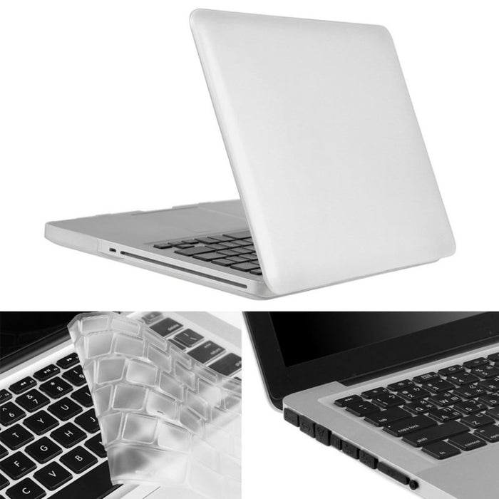 ENKAY para Macbook Pro de 13,3 pulgadas (versión de EE. UU.) / A1278 Hat-Prince 3 en 1 Estuche protector de plástico rígido esmerilado con protector de teclado y tapón antipolvo para puerto
