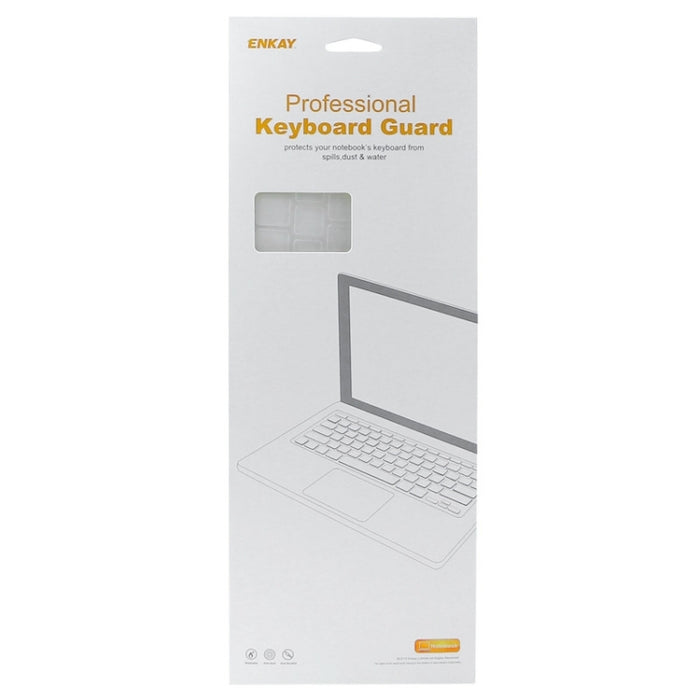 ENKAY para Macbook Pro Retina de 15,4 pulgadas (versión de EE. UU.) / A1398 Hat-Prince 3 en 1 Estuche protector de plástico rígido esmerilado con protector de teclado y tapón antipolvo para puerto