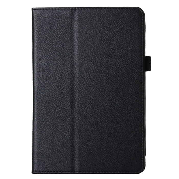 Funda protectora de cuero PU con tapa horizontal con textura Litchi y soporte para iPad mini 4