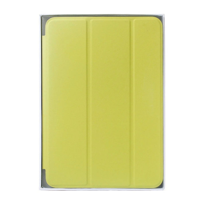Funda de cuero de color sólido con tapa horizontal con soporte y función de suspensión/activación para iPad mini 4