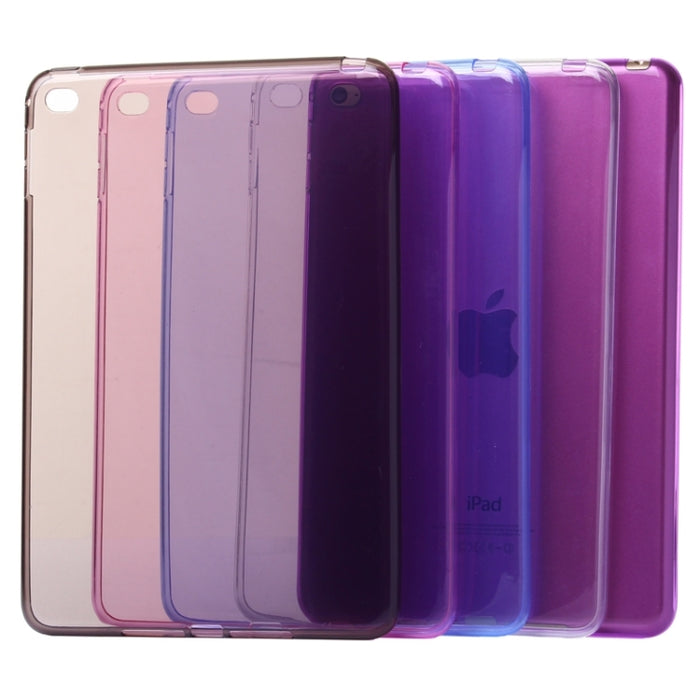 Funda protectora transparente y suave de TPU para iPad mini 4