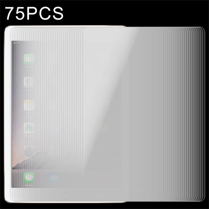 75 PCS para iPad mini 4 0.4mm 9H+ Dureza superficial 2.5D Película de vidrio templado a prueba de explosiones