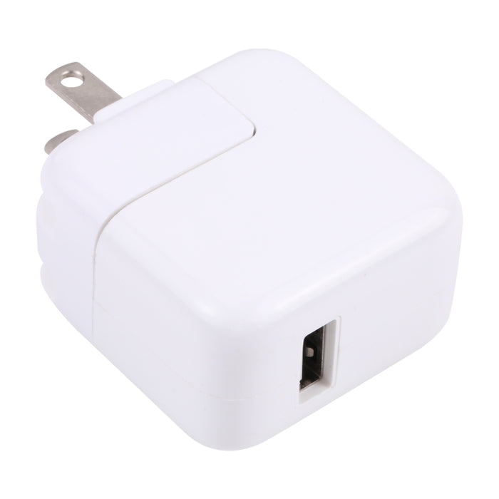 Adaptador de carga USB de 10 W con enchufe plegable, enchufe estadounidense