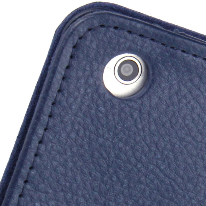 Funda de cuero con tapa con textura de Litchi de 2 pliegues con función de soporte para iPad mini / mini 2 Retina