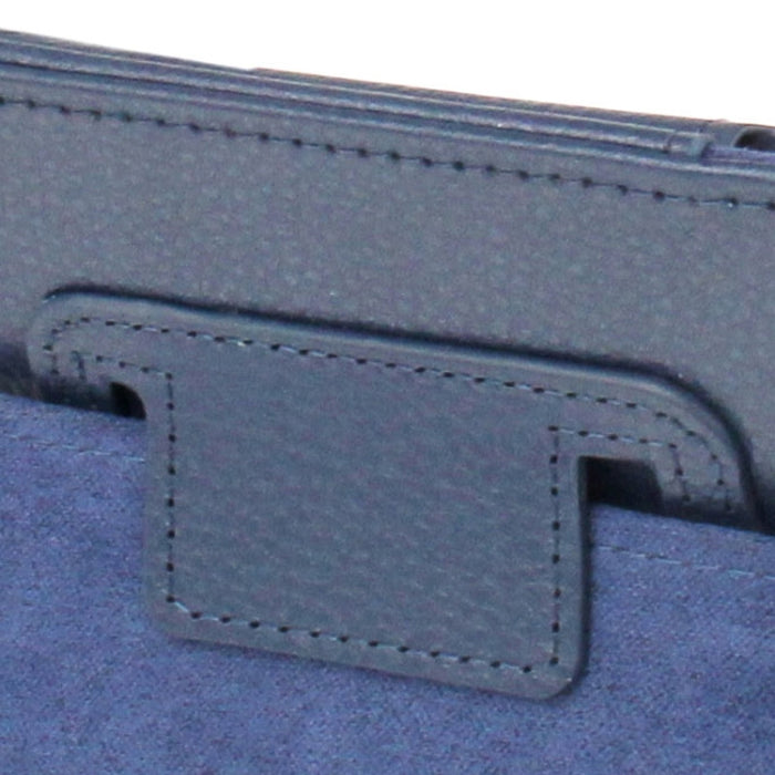 Funda de cuero con tapa con textura de Litchi de 2 pliegues con función de soporte para iPad mini / mini 2 Retina