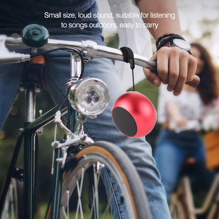 Mini Altavoz Bluetooth Inalámbrico de Metal, Manos Libres, Indicador LED