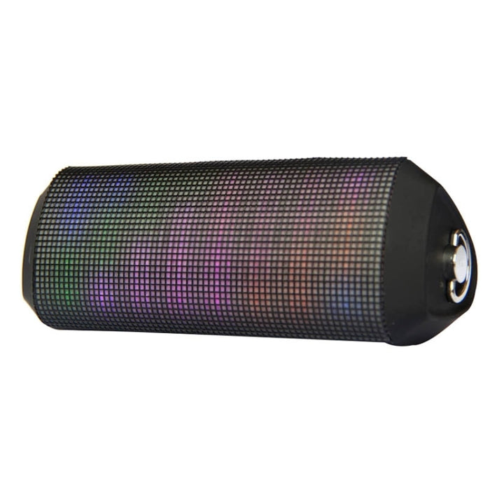 Altavoz Bluetooth YM-339 2 x 5W con luces LED, compatible con tarjeta TF