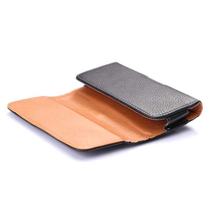 Riñonera Universal Estilo Horizontal Litchi Texture para iPhone 6 / Galaxy S4 / i9500
