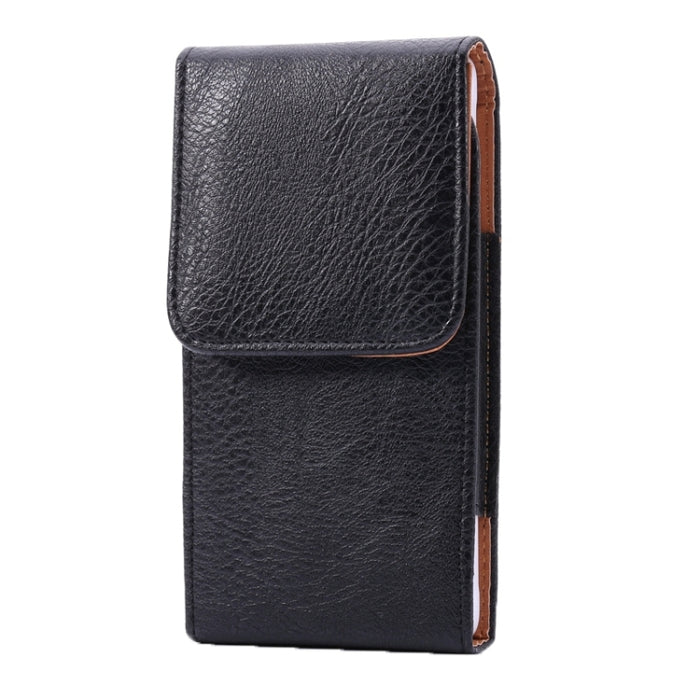 Riñonera estilo vertical con textura Litchi para iPhone 6s Plus / iPhone 6 Plus y Galaxy Note 8 / Note 5 / Note 4 / Note III / S6 Edge Plus