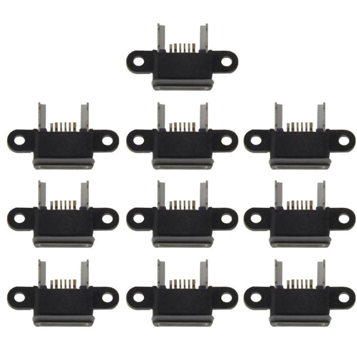 Conector de base de puerto de carga de 10 piezas para Xiaomi Mi 4, For Xiaomi Mi 4, For Xiaomi Mi 4(White)