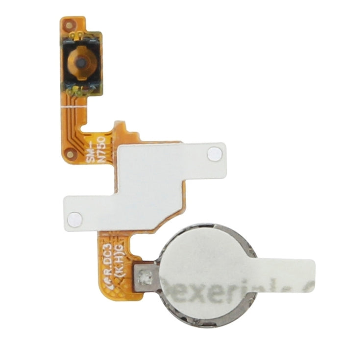 Para Galaxy Note 3 Neo / N750 Cable flexible con vibrador y botón de encendido