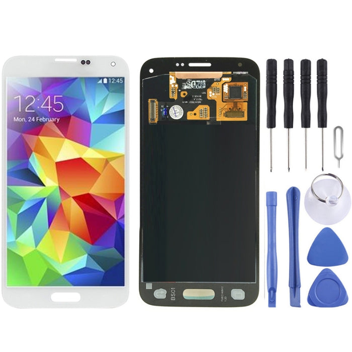 LCD + Panel Táctil Original para Galaxy S5 mini / G800, G800F, G800A, G800HQ, G800H, G800M, G800R4, G800Y