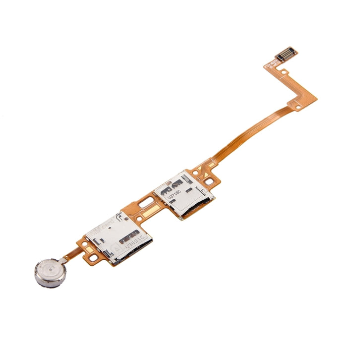 Para Galaxy Note 10.1 (edición 2014) / P600 / P605 Cable flexible de contacto para lector de tarjetas SIM y SD