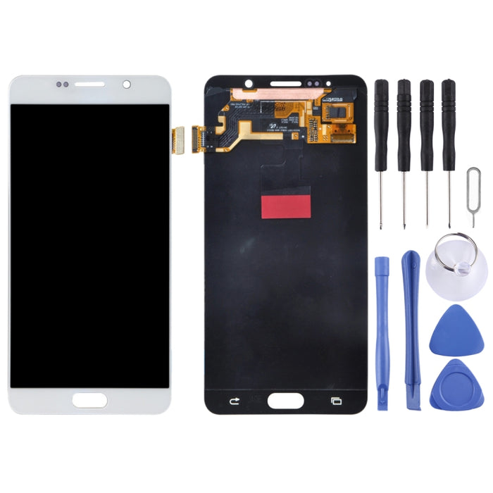 Pantalla LCD original de 5,7 pulgadas y ensamblaje completo del digitalizador para Galaxy Note 5 / N9200, N920I, N920G, N920G/DS, N920T, N920A